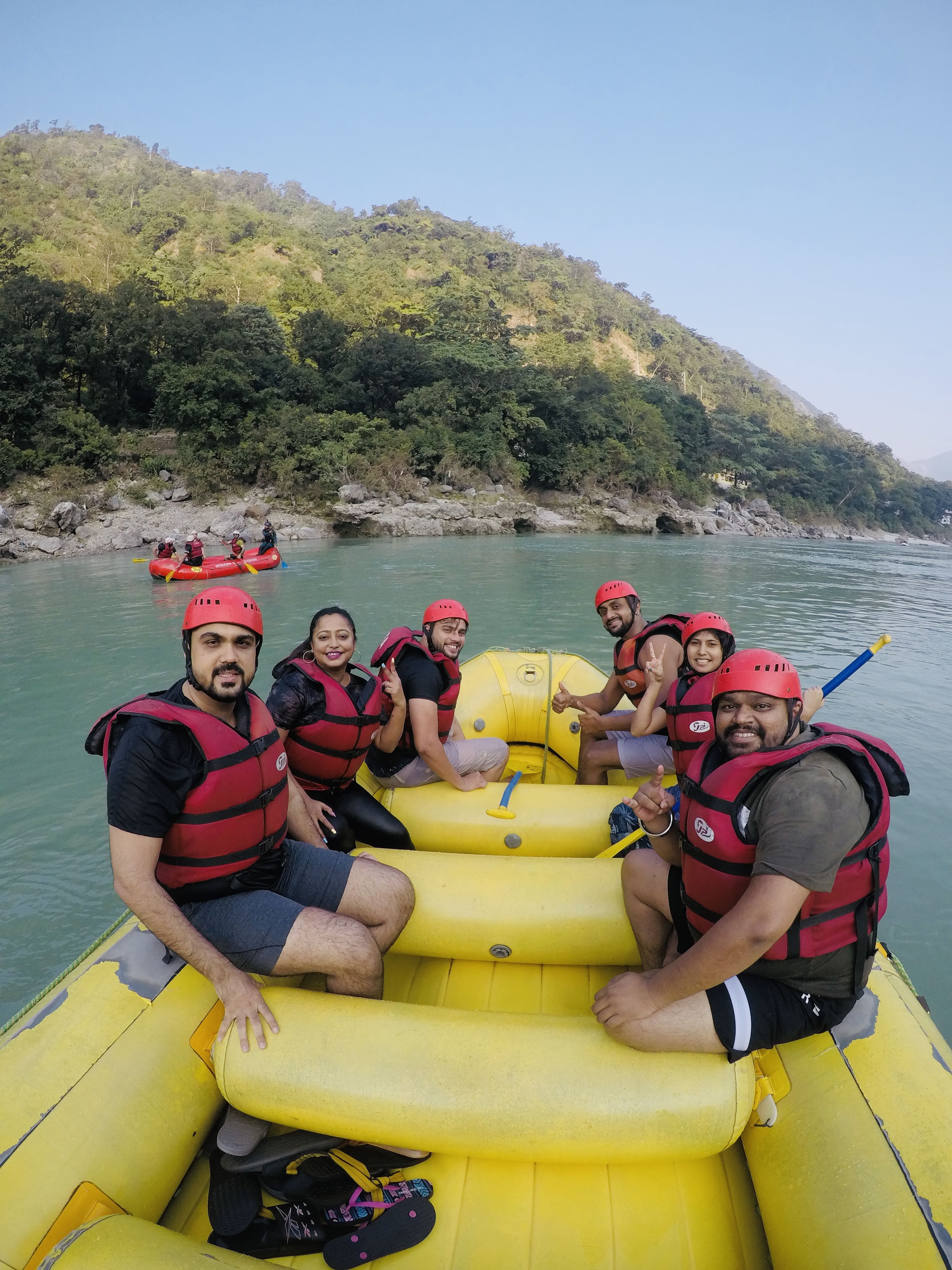 Group travel moment